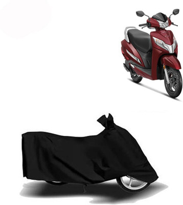 DeepShakshi AUTOMOTIVE Waterproof Two Wheeler Cover for Honda(Activa, Black)