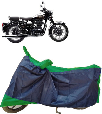 AutoFave Two Wheeler Cover for Royal Enfield(Classic Chrome, Multicolor)