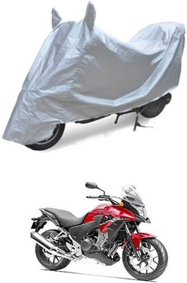 THE REAL ARV Waterproof Two Wheeler Cover for Honda(Silver)