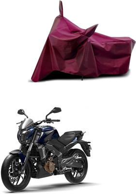 Aoriyon Waterproof Two Wheeler Cover for Bajaj(Dominar 250, Maroon)