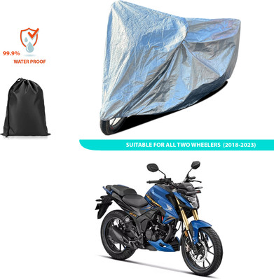 PAGORA Waterproof Two Wheeler Cover for Honda(Hornet 2.0, Silver)