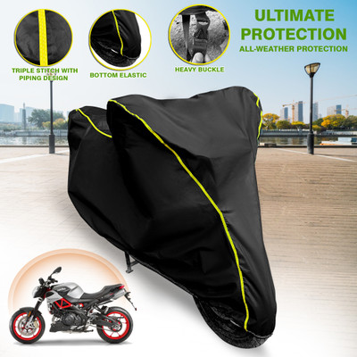 GARREGE Waterproof Two Wheeler Cover for Aprilia(Shiver 900, Blue)