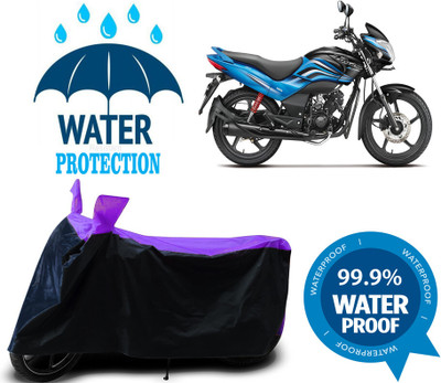 RTS COLLECTIONS Waterproof Two Wheeler Cover for Hero(Passion Xpro, Multicolor)