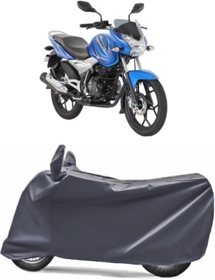 V VINTON Two Wheeler Cover for Bajaj(Discover 125 DTS-i, Grey)