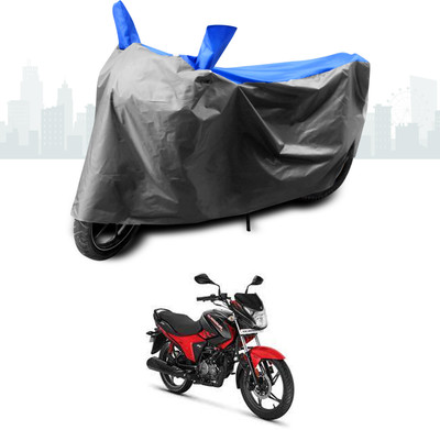 GOSHIV-car and bike accessories Waterproof Two Wheeler Cover for Hero(Glamour, Blue)