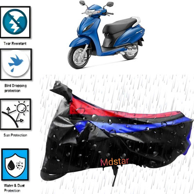 Mdstar Waterproof Two Wheeler Cover for Honda(Activa 5G, Black)