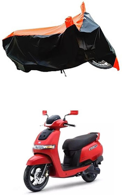 VESMEI Two Wheeler Cover for TVS(iQube Electric, Orange)