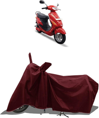 KEDIT Two Wheeler Cover for Hero(E Sprint, Maroon)