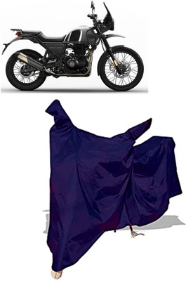 Amexride Two Wheeler Cover for Royal Enfield(Himalayan, Blue)
