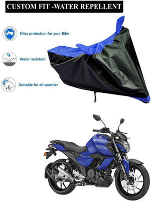 PAGORA Waterproof Two Wheeler Cover for Yamaha(FZ-25, Blue)