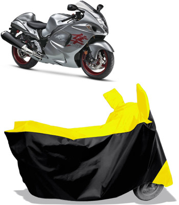 Amexride Two Wheeler Cover for Suzuki(GSX R1300 Hayabusa, Multicolor)