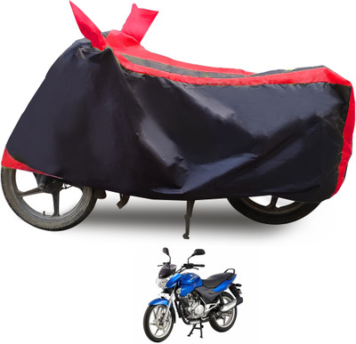 Euro Care Waterproof Two Wheeler Cover for Bajaj(Discover 150 f, Red)