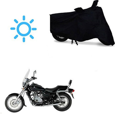 MMSSTAR Waterproof Two Wheeler Cover for Bajaj(Avenger 220 DTS-i, Black)
