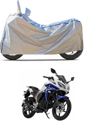 CODOKI Waterproof Two Wheeler Cover for Yamaha(Fazer-250 BS6, Silver)