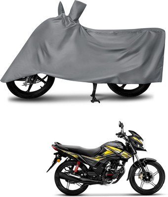 aosis Two Wheeler Cover for Honda(CB Shine SP, Grey)