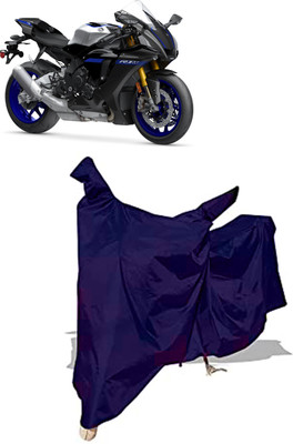 Amexride Two Wheeler Cover for Yamaha(YZF R1 M BS6, Blue)