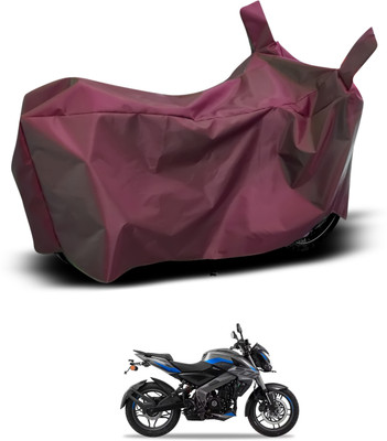 CODOKI Waterproof Two Wheeler Cover for Bajaj(Pulsar 200NS FI, Maroon)