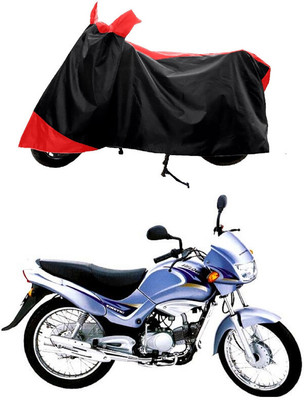 GROFATIK Two Wheeler Cover for Kinetic(Boss, Red)