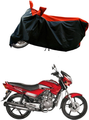 DeepShakshi AUTOMOTIVE Waterproof Two Wheeler Cover for Hero(Ambition, Red)