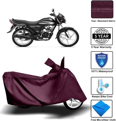 MISSION COLLECTION Waterproof Two Wheeler Cover for Honda(Cliq, Maroon)