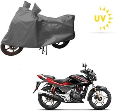 MMSSTAR Waterproof Two Wheeler Cover for Hero(CBZ Extreme, Grey)