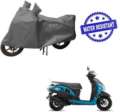 DeepShakshi AUTOMOTIVE Waterproof Two Wheeler Cover for Yamaha(Alpha, Grey)