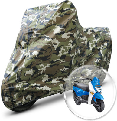 Neodrift Two Wheeler Cover for Honda(Cliq, Green)