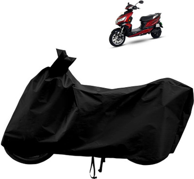 Horseyaart Waterproof Two Wheeler Cover for Okinawa(Raise BS6, Black)
