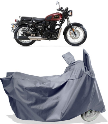 Amexride Two Wheeler Cover for Benelli(Imperiale 400, Grey)