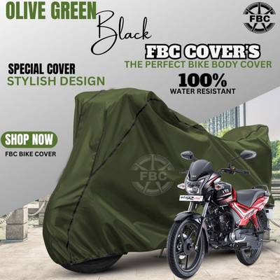AutoGalaxy Waterproof Two Wheeler Cover for TVS(Star City Plus, Green)