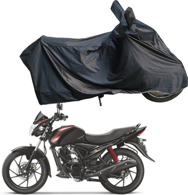Motodreka Waterproof Two Wheeler Cover for Suzuki(Sling Shot Plus, Black)