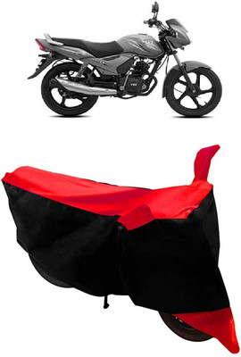 DeepShakshi AUTOMOTIVE Two Wheeler Cover for TVS(Sport, Red, Black)