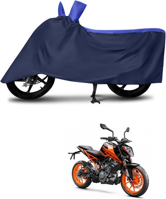 DeepShakshi AUTOMOTIVE Waterproof Two Wheeler Cover for KTM(200 Duke, Multicolor)
