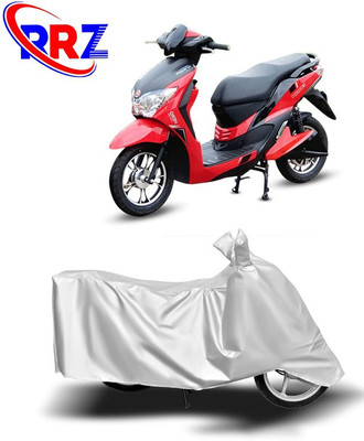 RRZ Waterproof Two Wheeler Cover for Hero Electric(Dash, White)