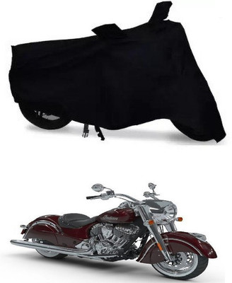 THE REAL ARV Waterproof Two Wheeler Cover for Indian(Chief Classic, Black)