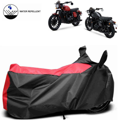 ma collections Waterproof Two Wheeler Cover for JAWA(Jawa, Red)