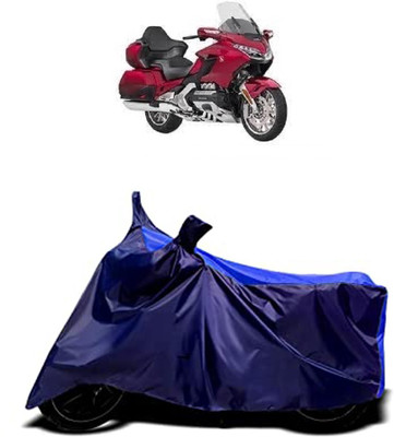 VESMEI Two Wheeler Cover for Honda(Gold Wing GL1800, Blue)