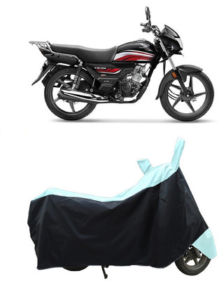 Coxtor Waterproof Two Wheeler Cover for Hero(CD 110 Dream, White)