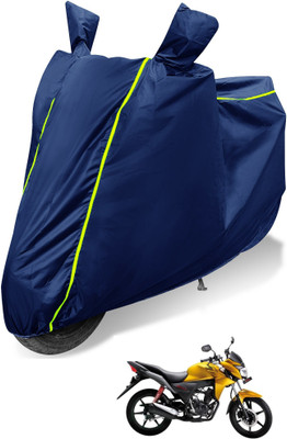 Auto Hub Waterproof Two Wheeler Cover for Honda(CB Twister, Blue)
