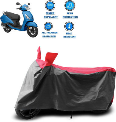 CODOKI Waterproof Two Wheeler Cover for TVS(Jupiter classic, Grey)