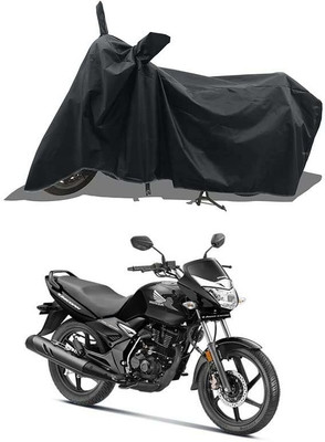 AutoRetail Two Wheeler Cover for Bajaj(Pulsar 125 Neon, Black)