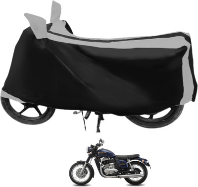 Euro Care Waterproof Two Wheeler Cover for JAWA(Forty Two, Silver)