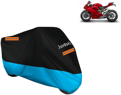 Juvdoxj Waterproof Two Wheeler Cover for Ducati(899 Panigale, Blue)