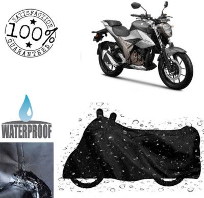 RAAMKM Waterproof Two Wheeler Cover for Hero, Honda, Royal Enfield, TVS(RayZR 125 Fi, Black)