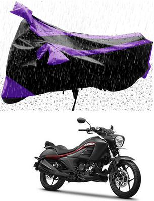 Furious3D Two Wheeler Cover for Suzuki(Intruder, Purple, Black)