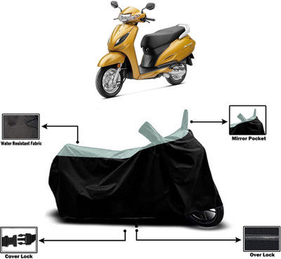 Amexride Two Wheeler Cover for Honda(Activa i, Multicolor)