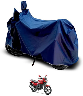 KEDIT Two Wheeler Cover for Hero(Achiever, Blue)