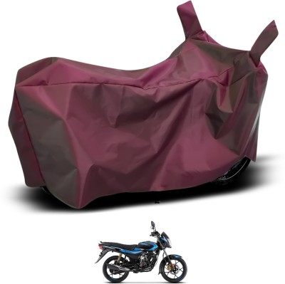 GOSHIV-car and bike accessories Waterproof Two Wheeler Cover for Bajaj(Platina 110, Maroon)