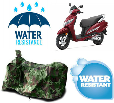 AUTOCAD Waterproof Two Wheeler Cover for Honda(Activa 125, Green)