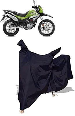 Amexride Two Wheeler Cover for Hero(Impulse, Black)